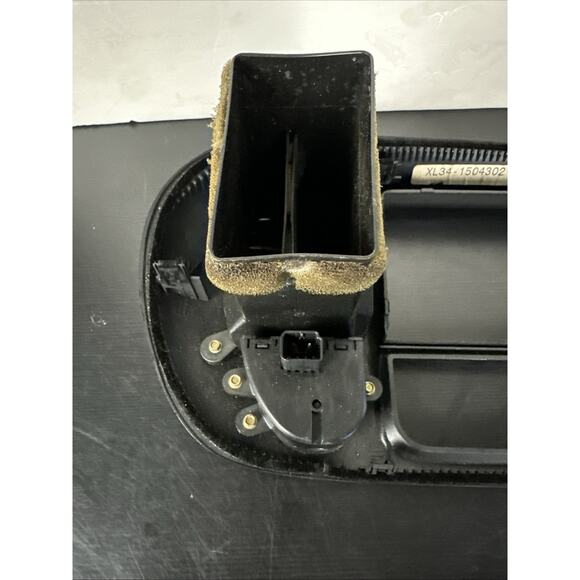 2001-2003 Ford F-150 Harley Davidson Black Radio Bezel Dash Trim Surround - Picture 12 of 12